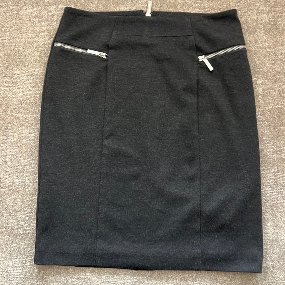 Michael Kors pencil skirt size 8. Charcoal gray